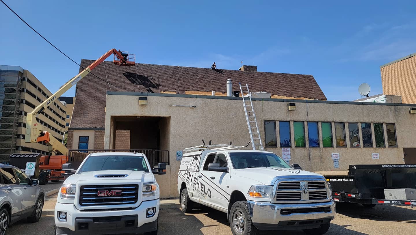 Steep slope roofing Edmonton