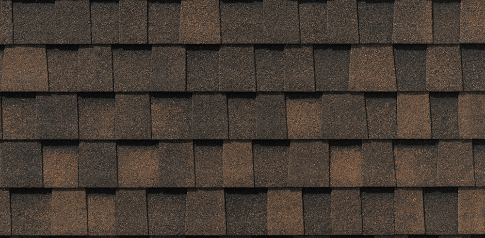 BP Mystique 42 shingles in Autumn Brown, colour swatch