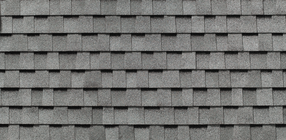 BP Mystique 42 shingles in Silver Grey, colour swatch