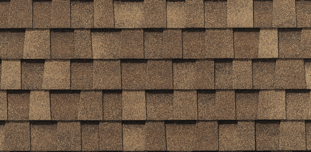 BP Mystique 42 shingles in Sunset Cedar, colour swatch