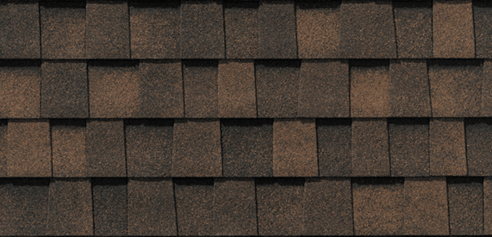 BP Vangard 42 IR shingles in Autumn Brown, colour swatch