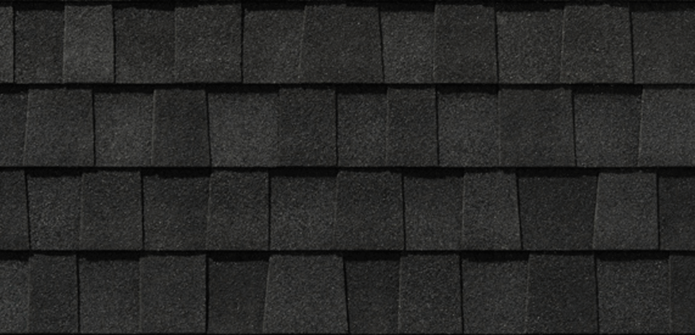 BP Vangard 42 IR shingles in Shadow Black, colour swatch