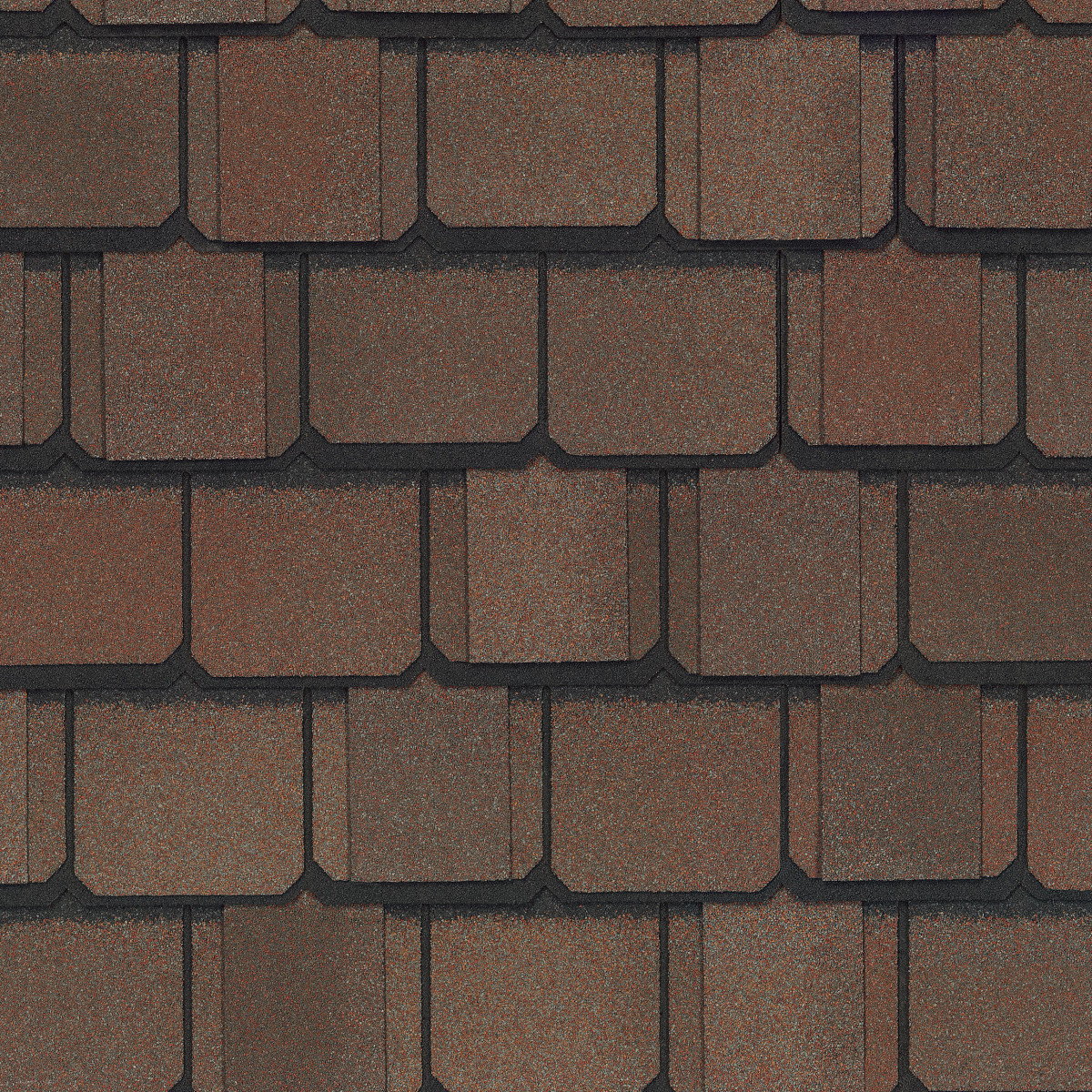 CertainTeed Grand Manor shingles in Chestnut, colour swatch
