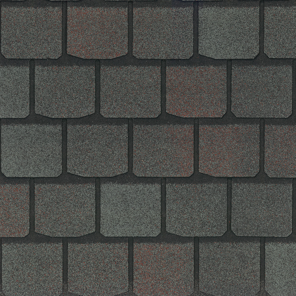 CertainTeed Highland Slate shingles in New England Slate, colour swatch