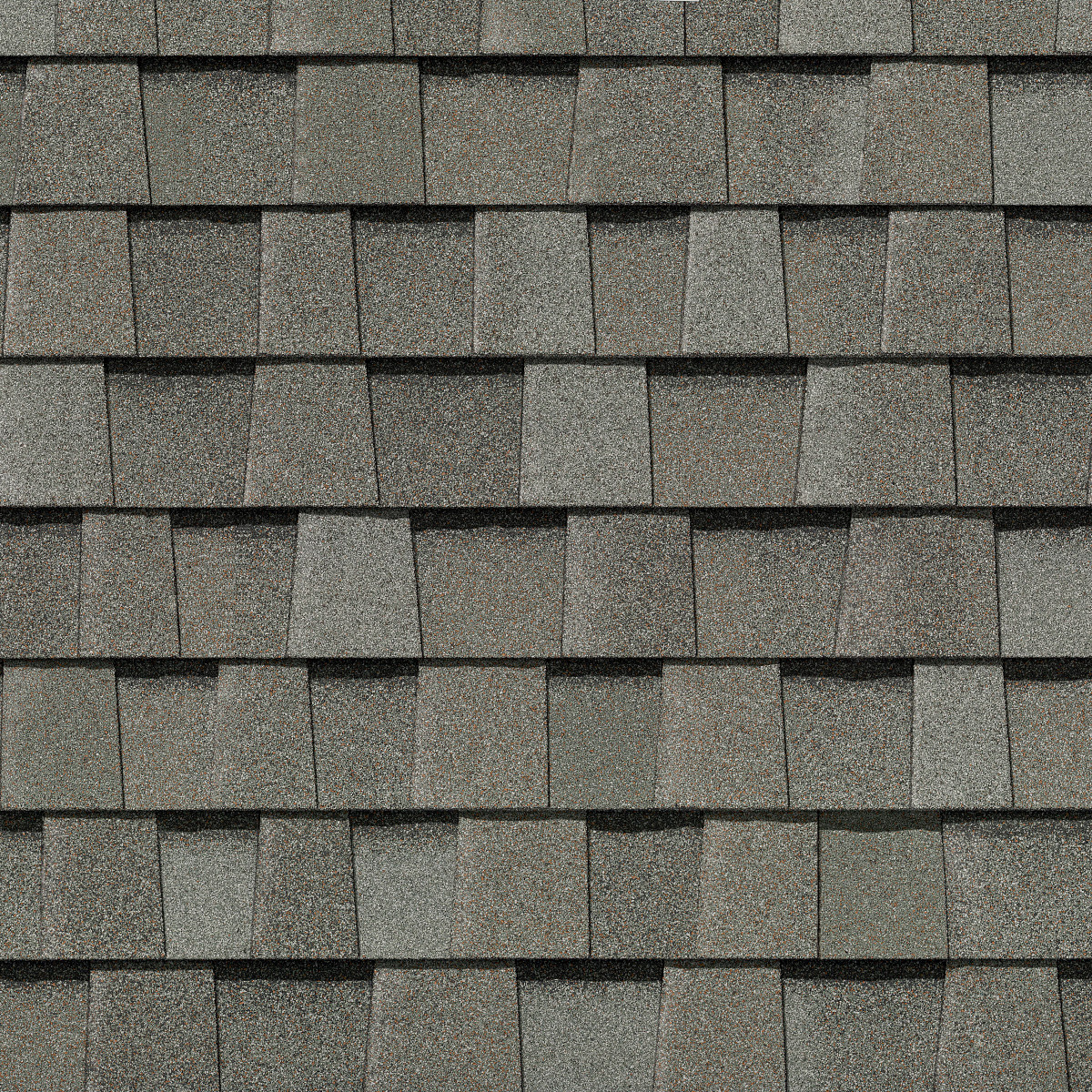 CertainTeed Landmark shingles in Cobblestone Grey, colour swatch
