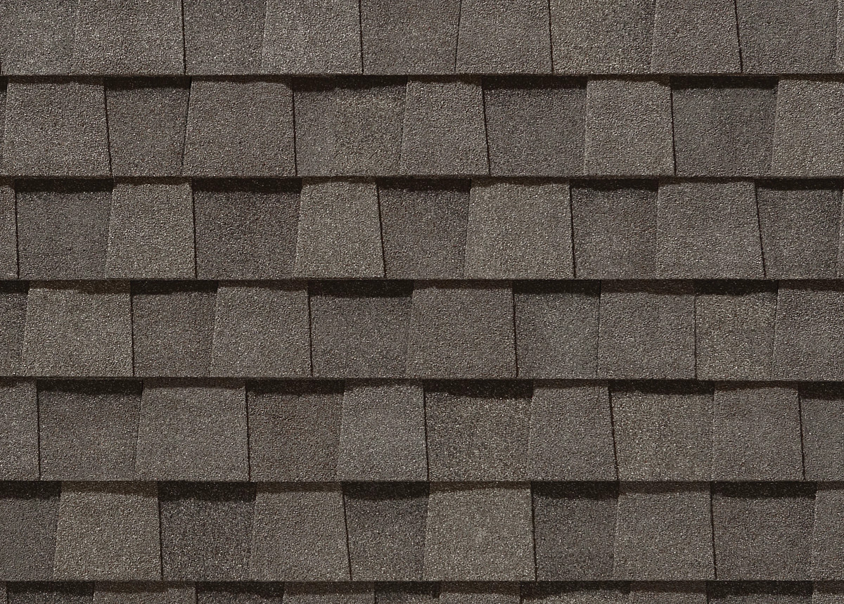 CertainTeed Landmark shingles in Driftwood, colour swatch