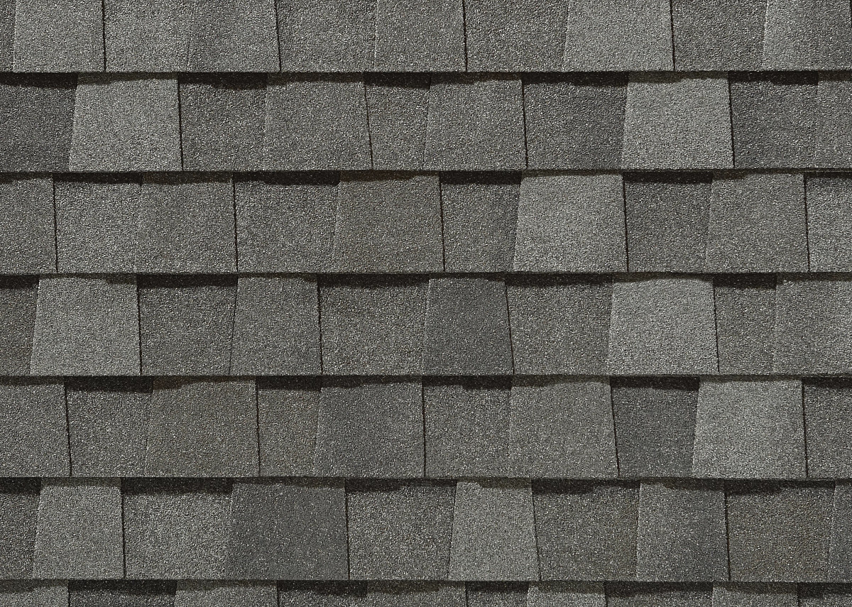 CertainTeed Landmark shingles in Georgetown Grey, colour swatch