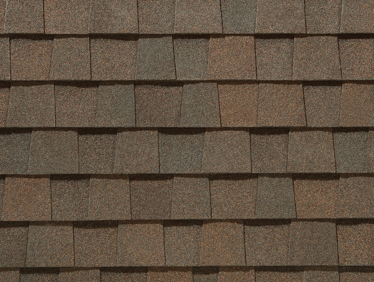 CertainTeed Landmark shingles in Heather Blend, colour swatch