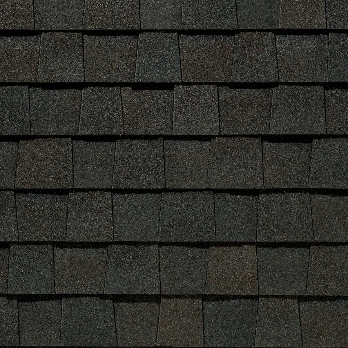 CertainTeed Landmark PRO shingles in Max Def Black Walnut, colour swatch