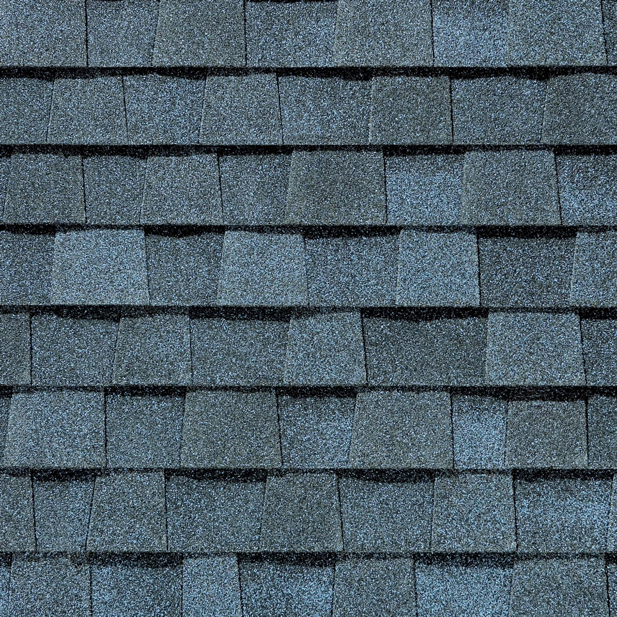 CertainTeed Landmark PRO shingles in Max Def Coastal Blue, colour swatch