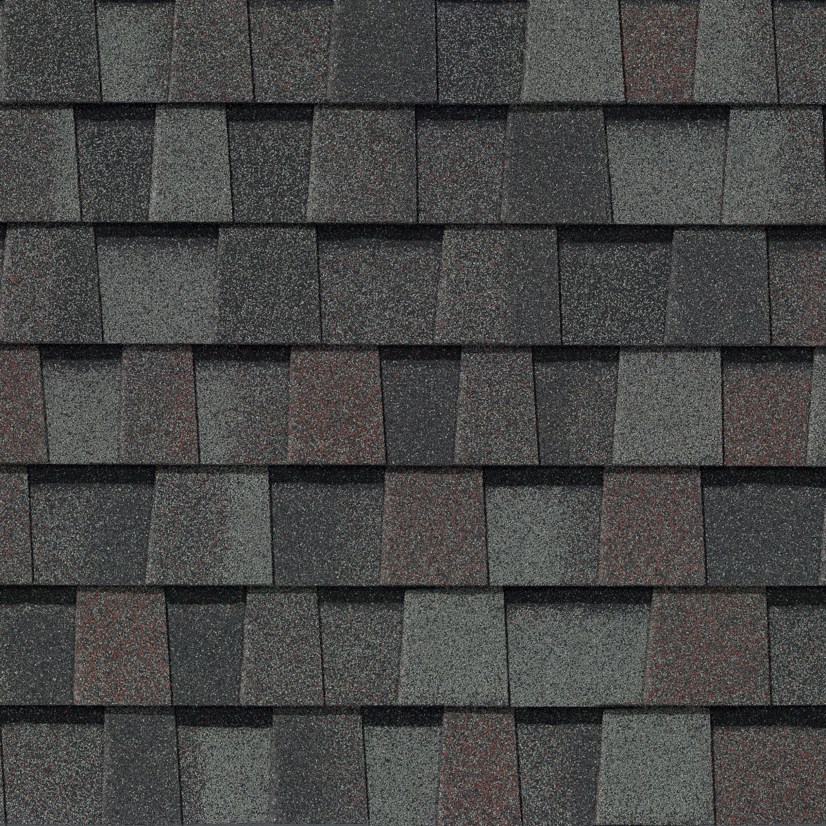 CertainTeed Landmark PRO shingles in Max Def Colonial Slate, colour swatch