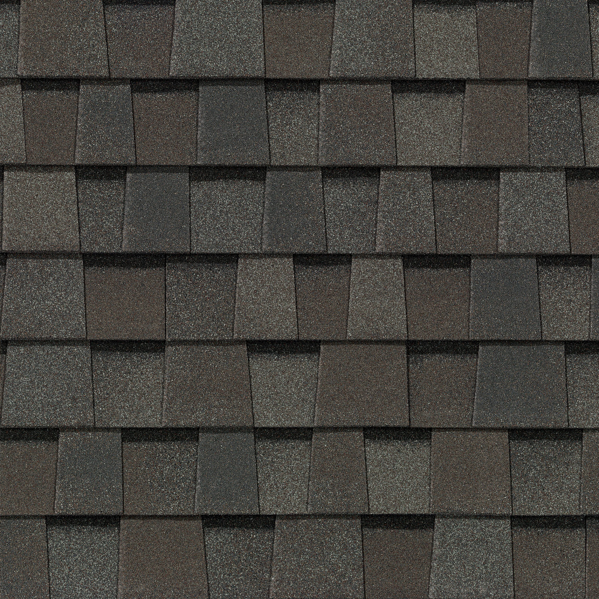 CertainTeed Landmark PRO shingles in Max Def Driftwood, colour swatch