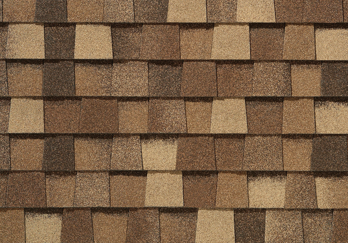 CertainTeed Landmark PRO shingles in Max Def Resawn Shake, colour swatch