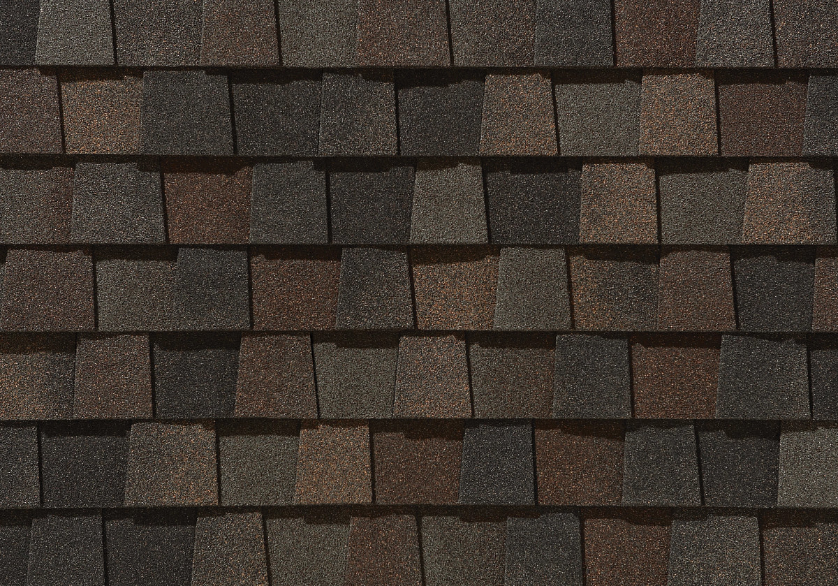 CertainTeed Landmark PRO shingles in Max Def Shenandoah, colour swatch