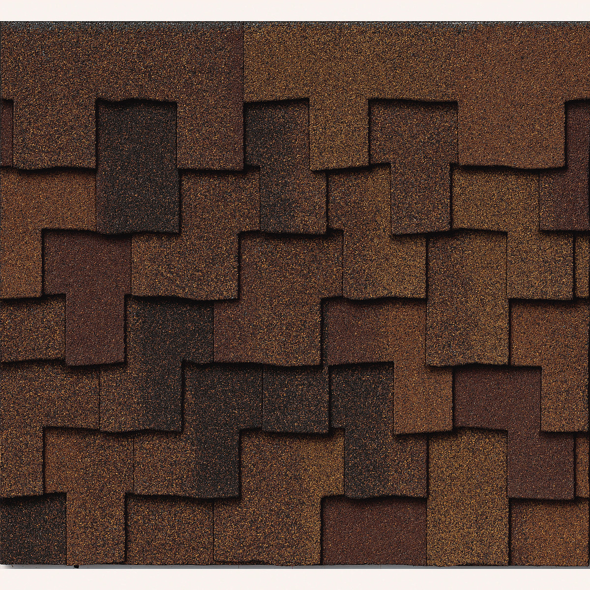 CertainTeed Presidential Shake shingles in Aged Bark, colour swatch