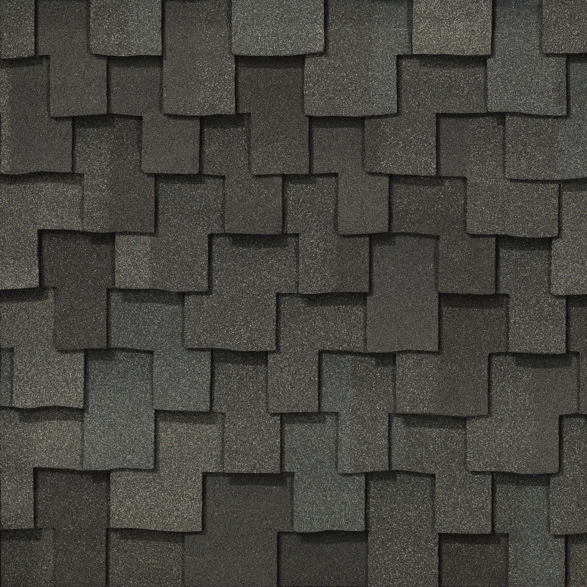 CertainTeed Presidential Shake shingles in Country Grey, colour swatch