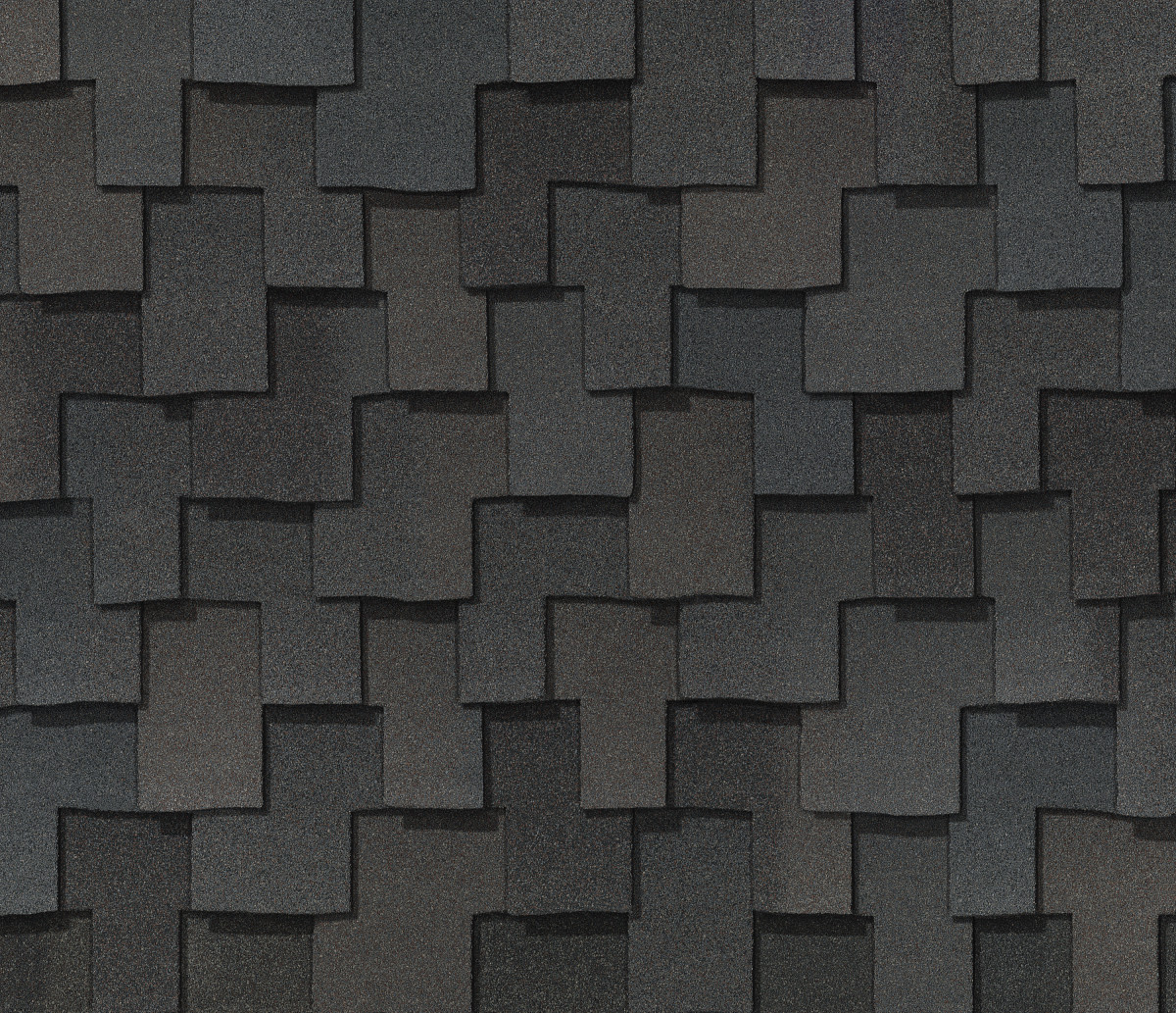 CertainTeed Presidential Shake shingles in Shadow Grey, colour swatch