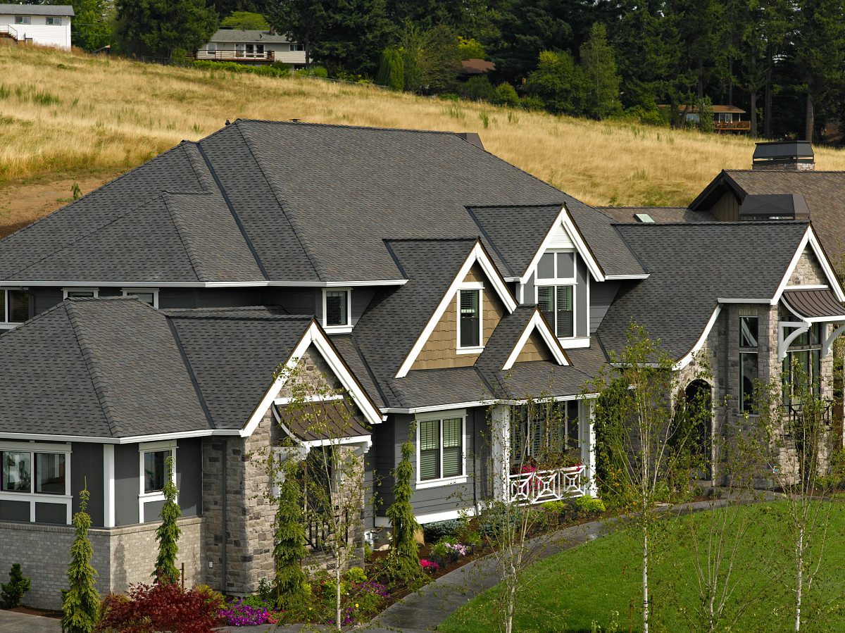 CertainTeed Presidential Shake shingles on a residential roof