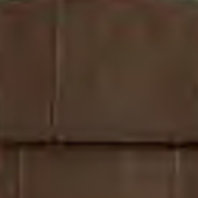 Euroshield Ranchlands Shake recycled rubber shingle in Brown, colour swatch