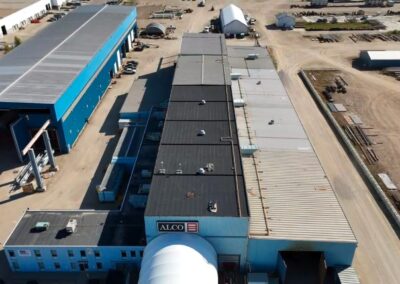 Flat roofing project by Iron Shield Roofing