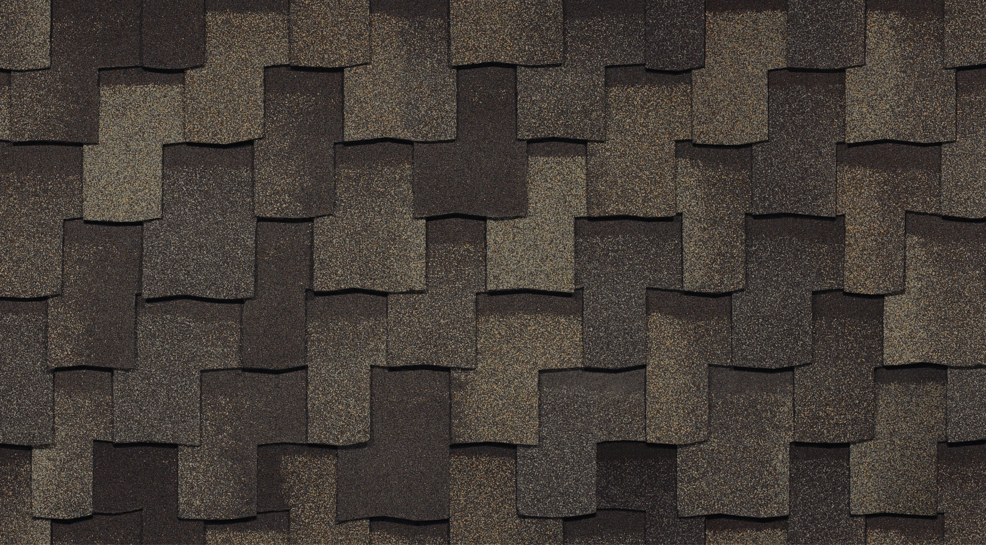 IKO Armourshake shingles in Weathered Stone, colour swatch