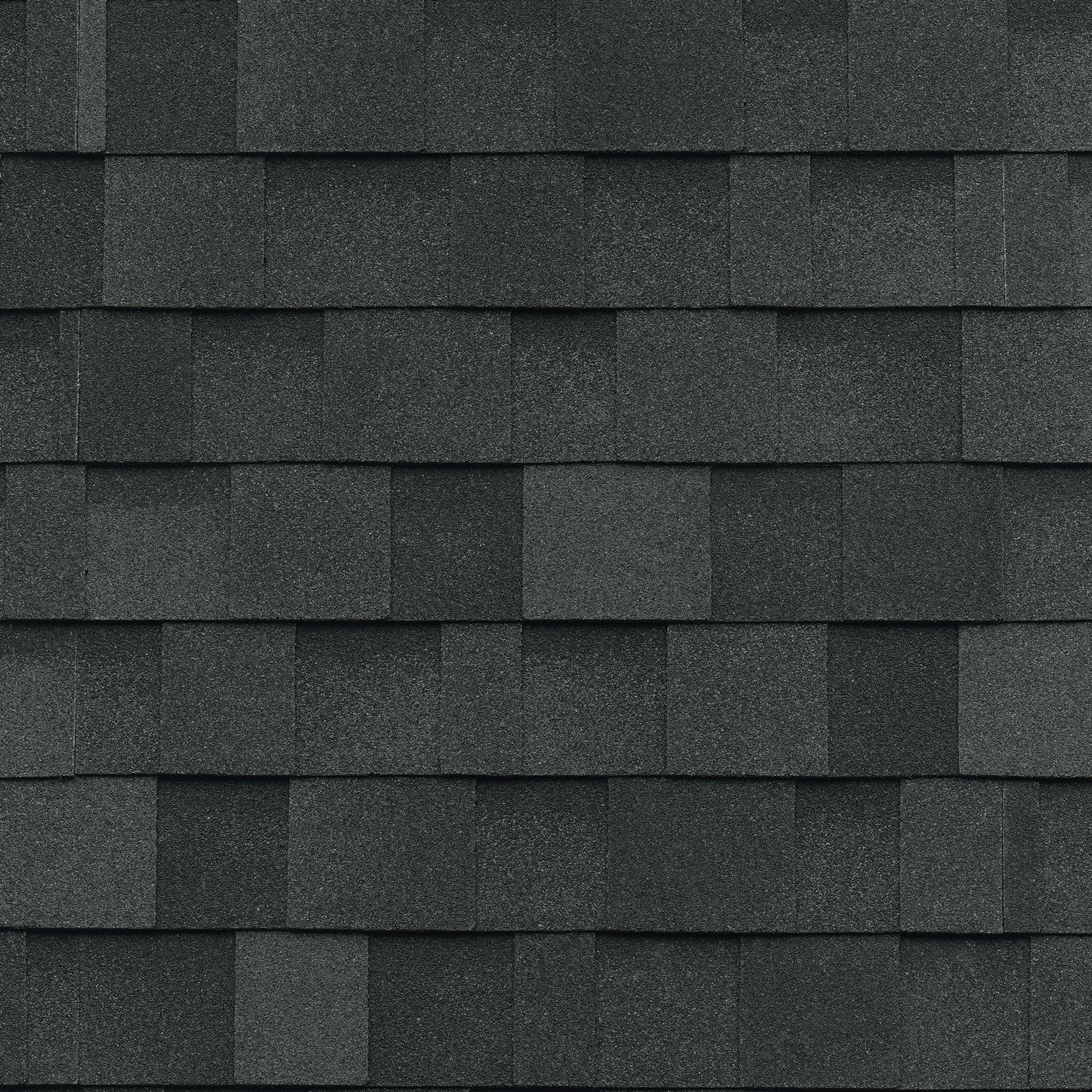 IKO Cambridge shingles in Dual Black, colour swatch