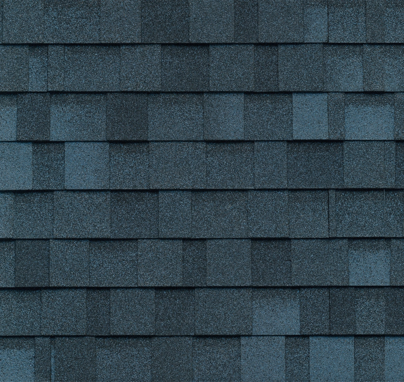 IKO Dynasty shingles in Atlantic Blue, colour swatch