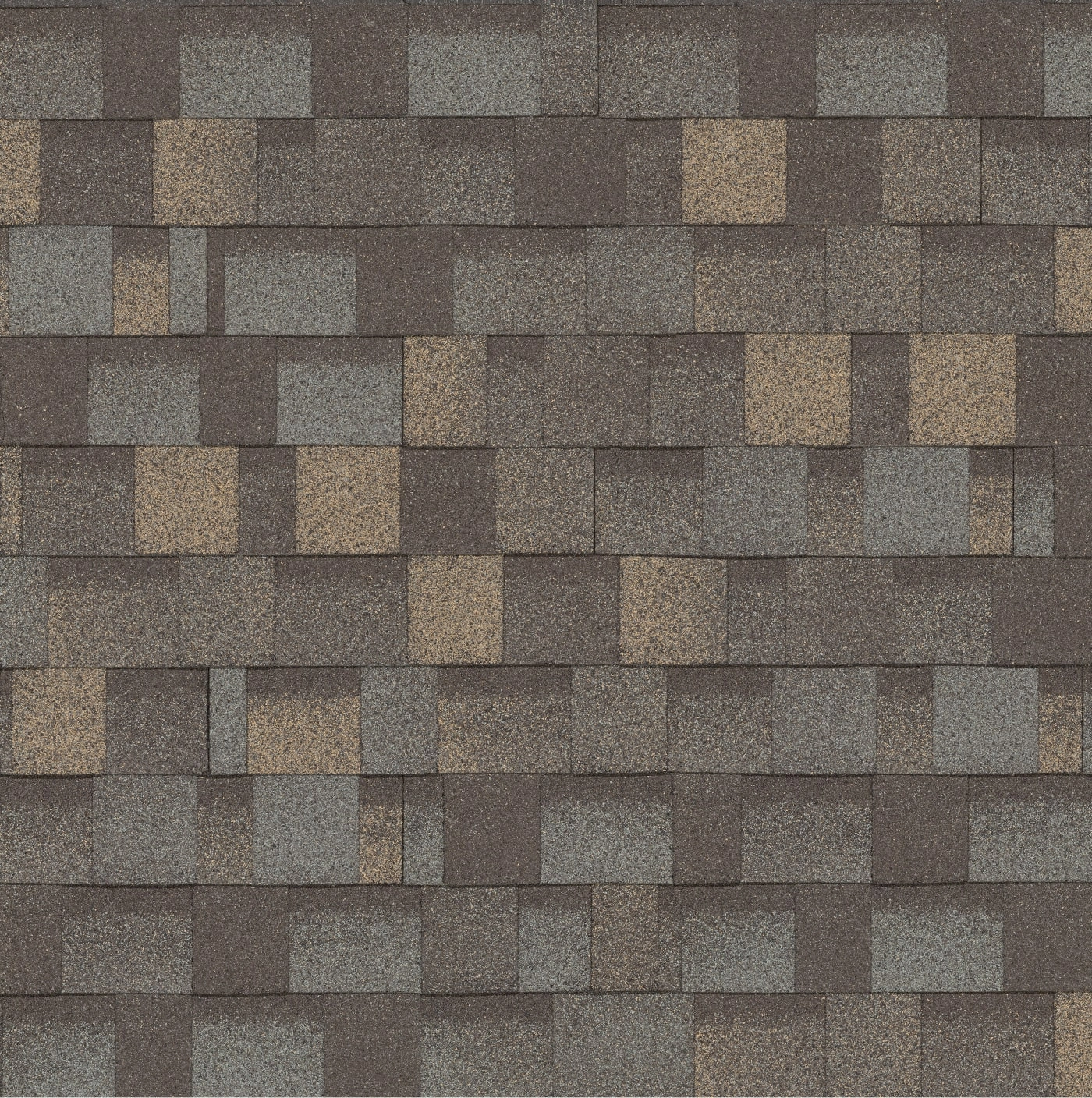 IKO Dynasty shingles in Cornerstone Weatherwood, colour swatch