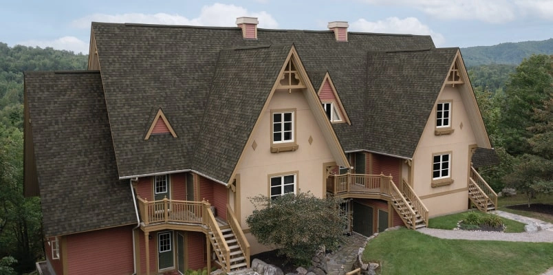 IKO Nordic shingles on a residential roof