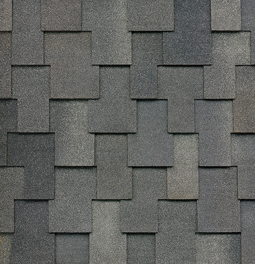 Malarkey Windsor Scotchgard shingles in Storm Grey, colour swatch