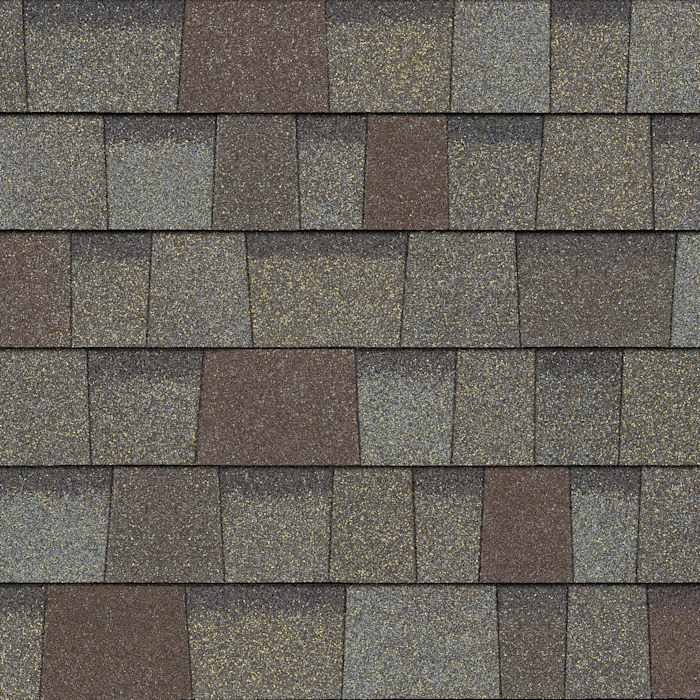 Owens Corning Duration FLEX and TruDefinition Duration shingles in Driftwood, colour swatch