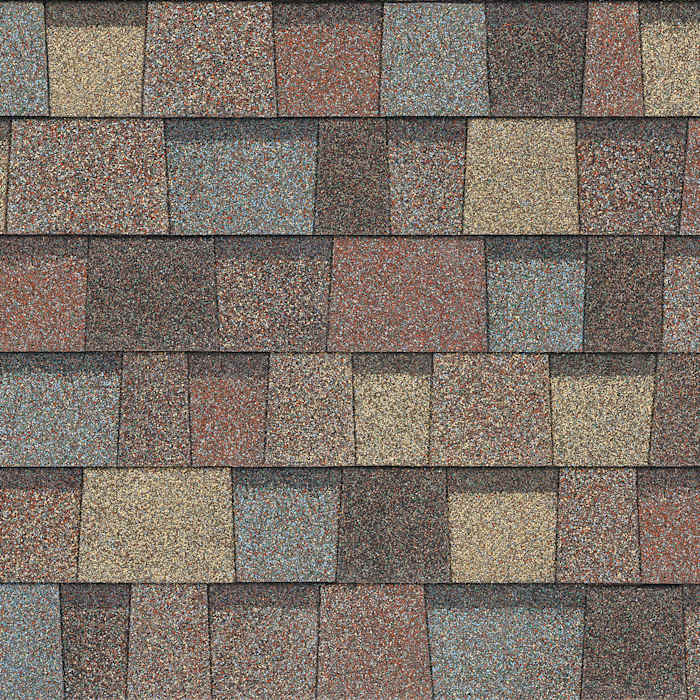 Owens Corning Duration FLEX shingles in Summer Harvest, colour swatch