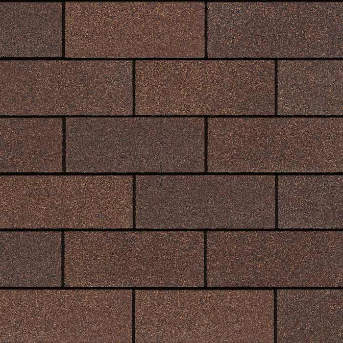 Owens Corning Supreme shingles in Brownwood, colour swatch