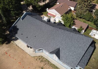 Sloped roofing project by Iron Shield Roofing
