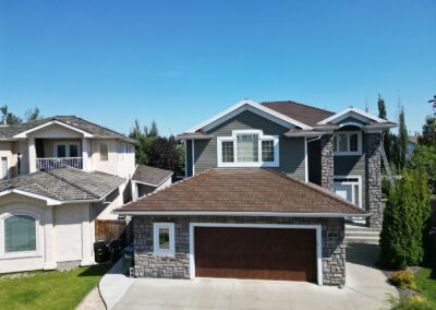 Sloped roofing project by Iron Shield Roofing