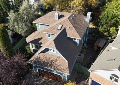 Sloped roofing project by Iron Shield Roofing