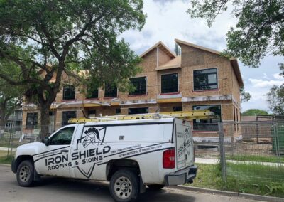 Roofing project by Iron Shield Roofing