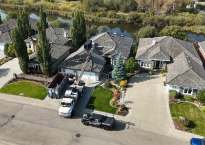 Sloped roofing project by Iron Shield Roofing