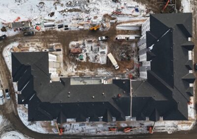 Sloped roofing project by Iron Shield Roofing