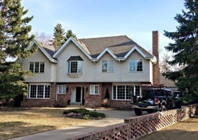 Sloped roofing project by Iron Shield Roofing