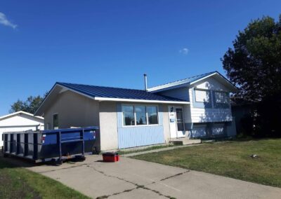 Sloped roofing project by Iron Shield Roofing