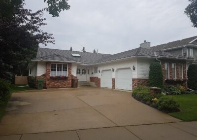 Sloped roofing project by Iron Shield Roofing