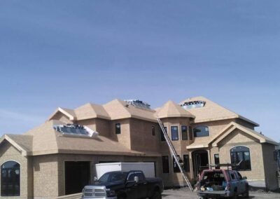 Sloped roofing project by Iron Shield Roofing