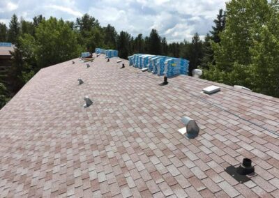 Sloped roofing project by Iron Shield Roofing