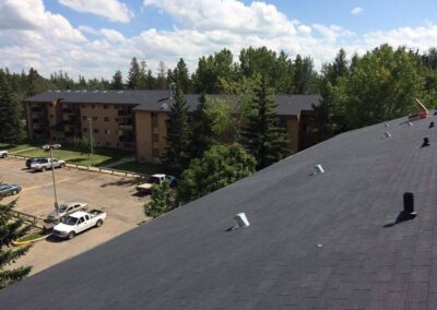 Sloped roofing project by Iron Shield Roofing