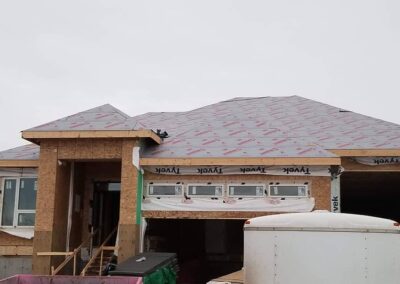 Sloped roofing project by Iron Shield Roofing
