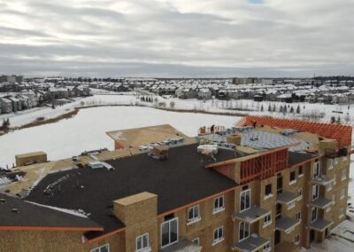 Sloped roofing project by Iron Shield Roofing