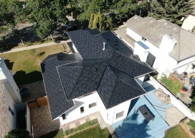 Sloped roofing project by Iron Shield Roofing