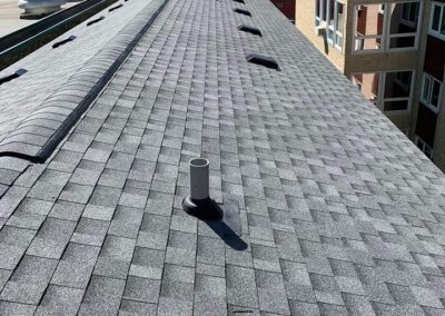 Sloped roofing project by Iron Shield Roofing