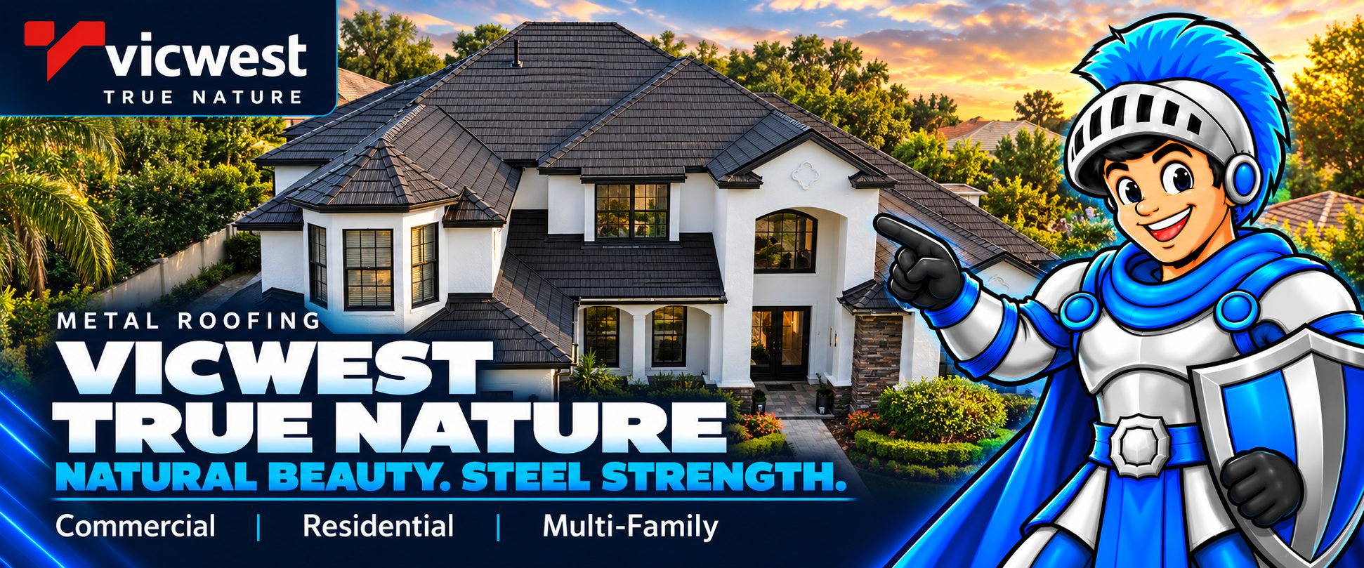 Vicwest True Nature metal shingles in Edmonton – Iron Shield Roofing. Natural beauty, steel strength